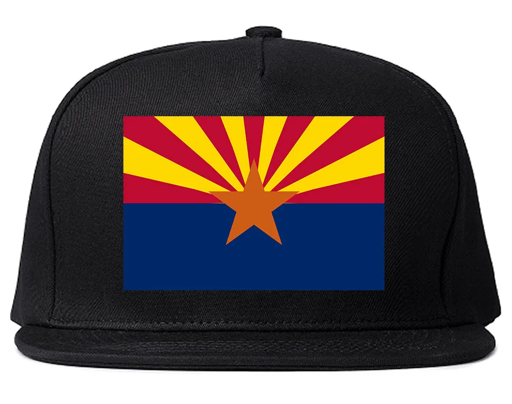 Arizona State Flag AZ Chest Mens Snapback Hat