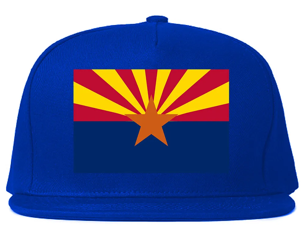 Arizona State Flag AZ Chest Mens Snapback Hat