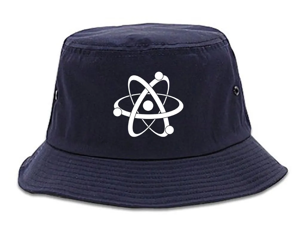 Atom Symbol Science Mens Bucket Hat