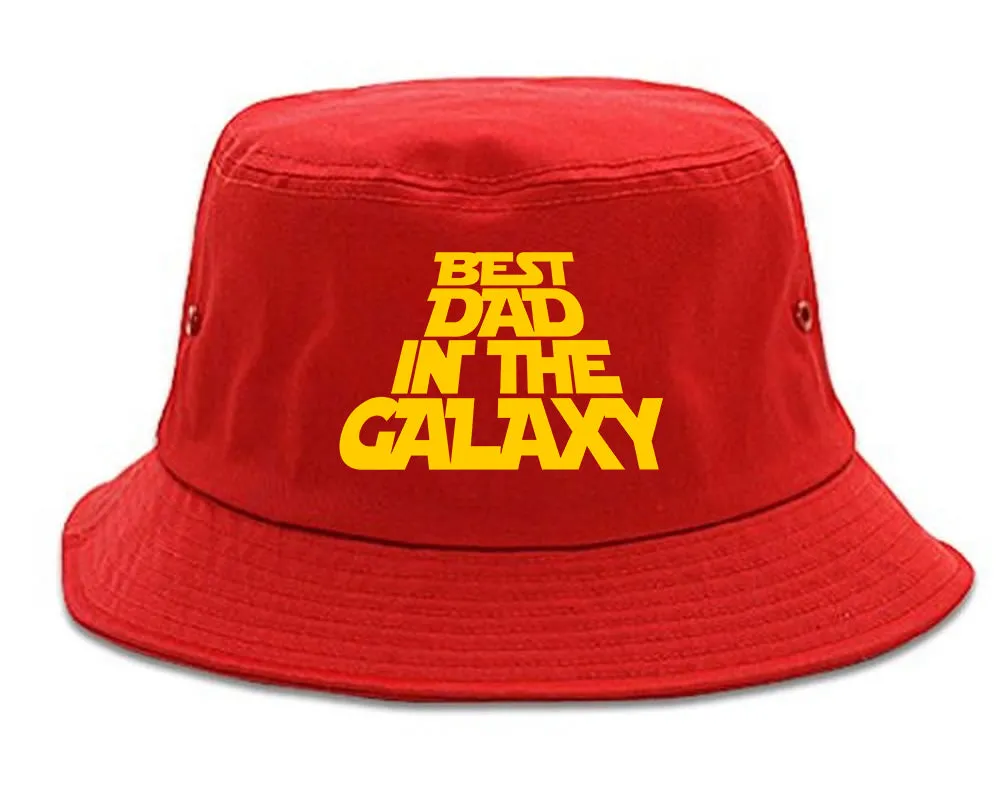 Best Dad In The Galaxy Mens Bucket Hat