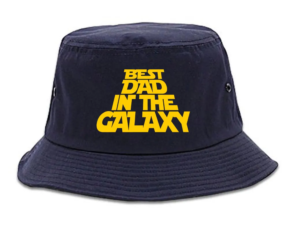 Best Dad In The Galaxy Mens Bucket Hat