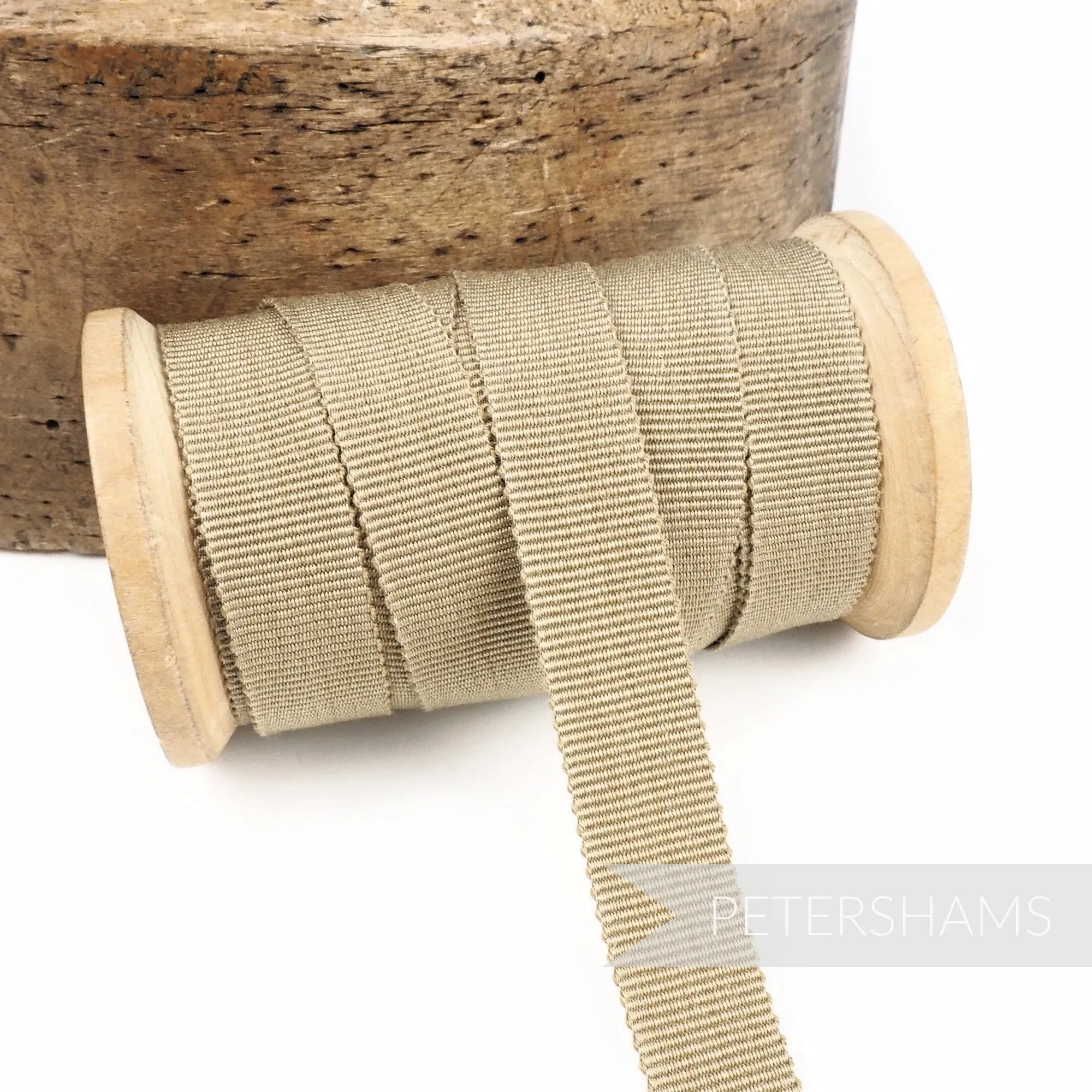 Cotton 15mm No.3 Millinery Petersham Hat Ribbon