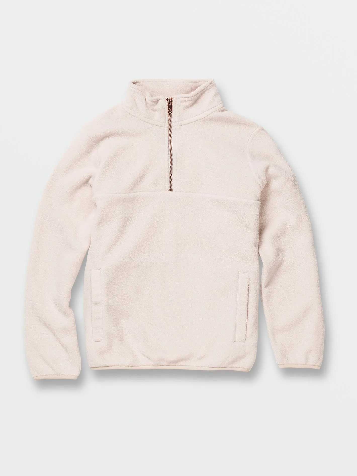 Girls Pheelin It Mock Neck Hoodie - Ash