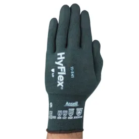 HyFlex® 11-541 Nitrile Foam Palm Coated Gloves - HYFLEX 11541 18G INTRCPTKEV/STL/NYL PLM DP