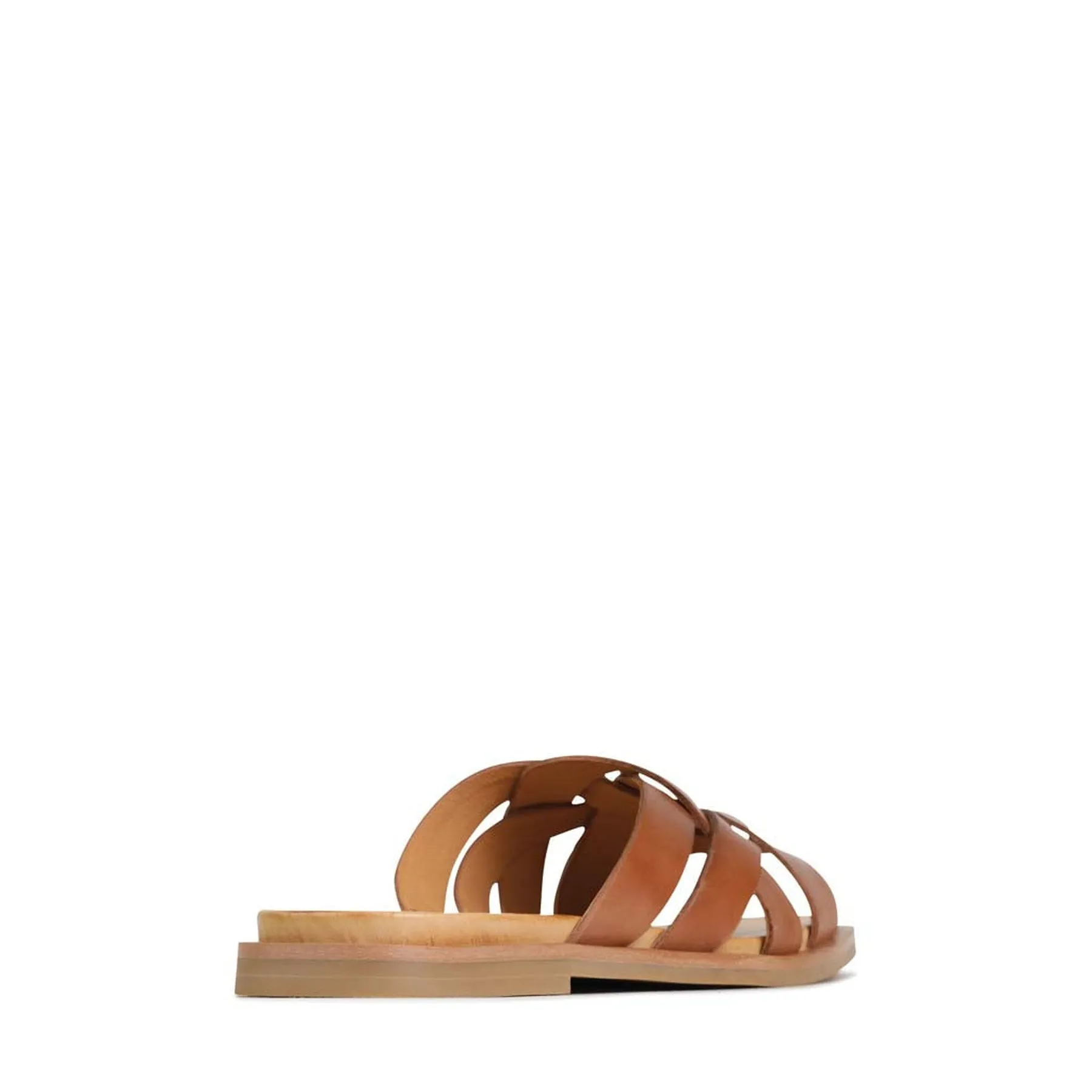 JELSIE SLIDE SANDALS LEATHER