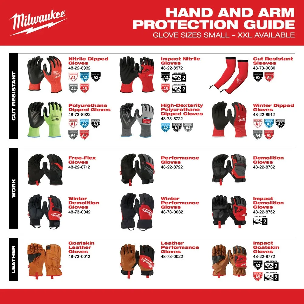 Milwaukee 48-73-0041 Winter Demolition Gloves – Medium