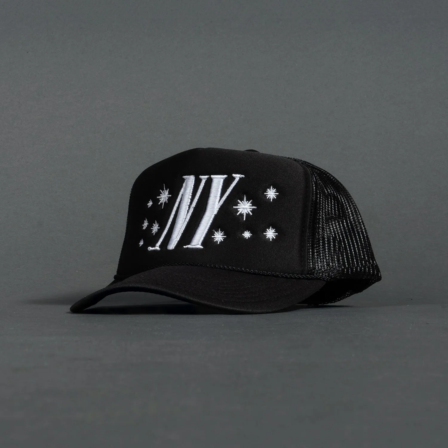 NY Stars Trucker Hat - Black