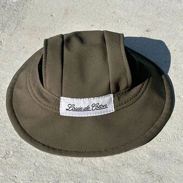 Waterproof Dog Hat - Olive